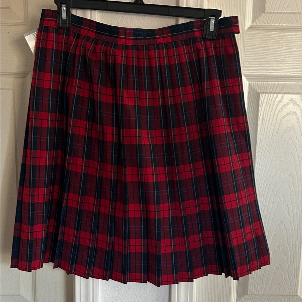 Pleated School Uniform Skirt